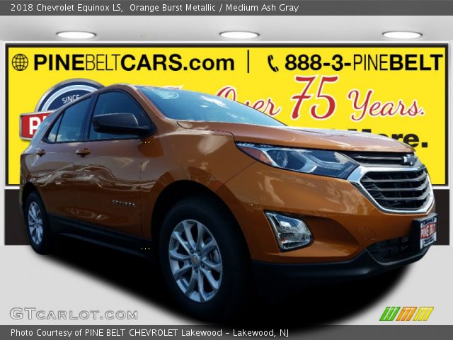 2018 Chevrolet Equinox LS in Orange Burst Metallic