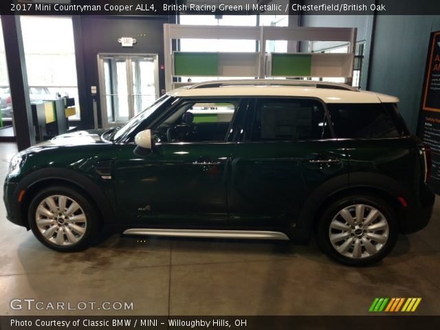 2017 Mini Countryman Cooper ALL4 in British Racing Green II Metallic