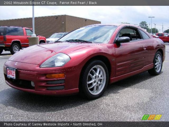 2002 Mitsubishi Eclipse GT Coupe in Patriot Red Pearl