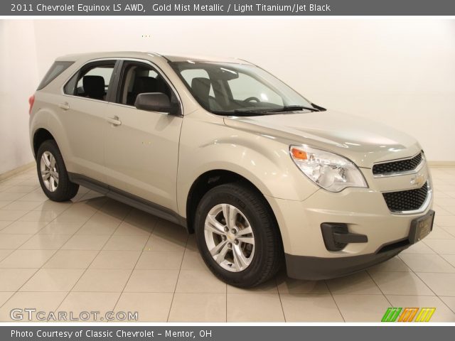 2011 Chevrolet Equinox LS AWD in Gold Mist Metallic