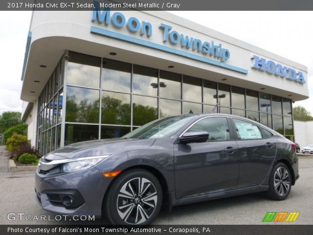 2017 Honda Civic EX-T Sedan in Modern Steel Metallic
