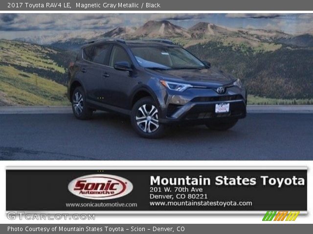 2017 Toyota RAV4 LE in Magnetic Gray Metallic