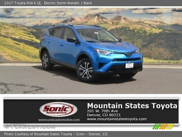 2017 Toyota RAV4 LE in Electric Storm Metallic