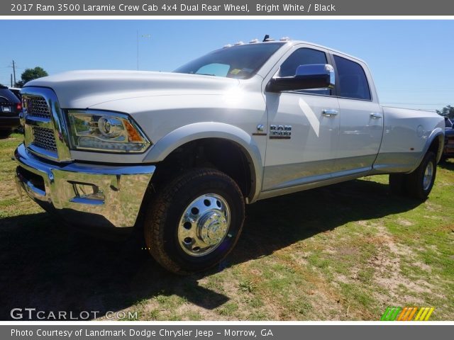 2017 Ram 3500 Laramie Crew Cab 4x4 Dual Rear Wheel in Bright White