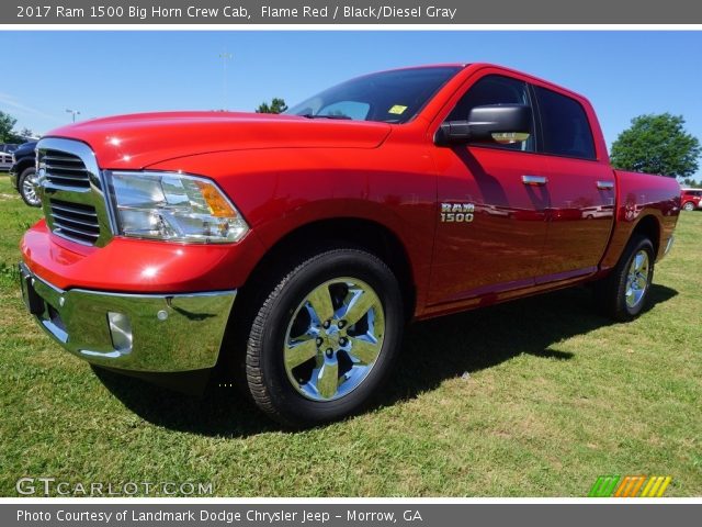 2017 Ram 1500 Big Horn Crew Cab in Flame Red