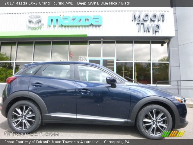 2017 Mazda CX-3 Grand Touring AWD in Deep Crystal Blue Mica