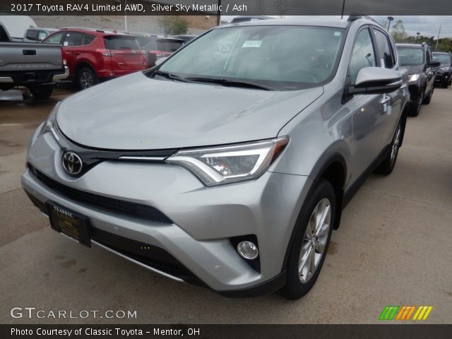 2017 Toyota RAV4 Limited AWD in Silver Sky Metallic