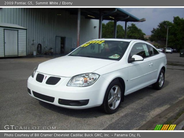 2009 Pontiac G5  in Summit White