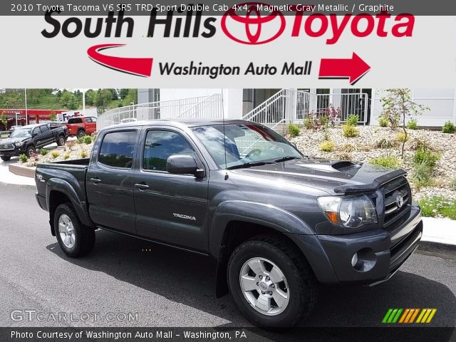 2010 Toyota Tacoma V6 SR5 TRD Sport Double Cab 4x4 in Magnetic Gray Metallic