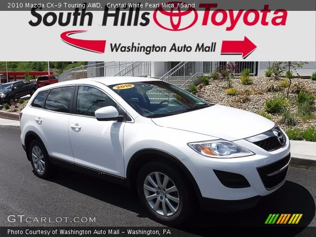 2010 Mazda CX-9 Touring AWD in Crystal White Pearl Mica