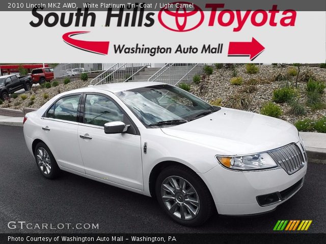 2010 Lincoln MKZ AWD in White Platinum Tri-Coat