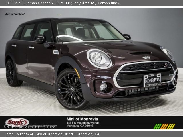 2017 Mini Clubman Cooper S in Pure Burgundy Metallic