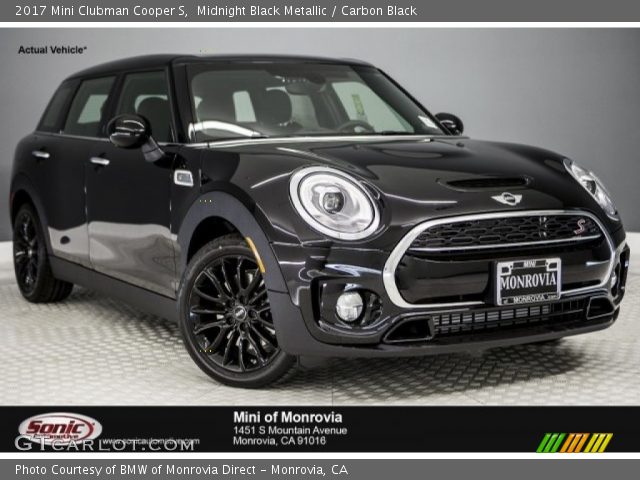 2017 Mini Clubman Cooper S in Midnight Black Metallic
