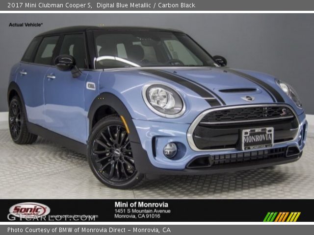 2017 Mini Clubman Cooper S in Digital Blue Metallic