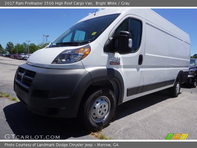 2017 Ram ProMaster 3500 High Roof Cargo Van in Bright White
