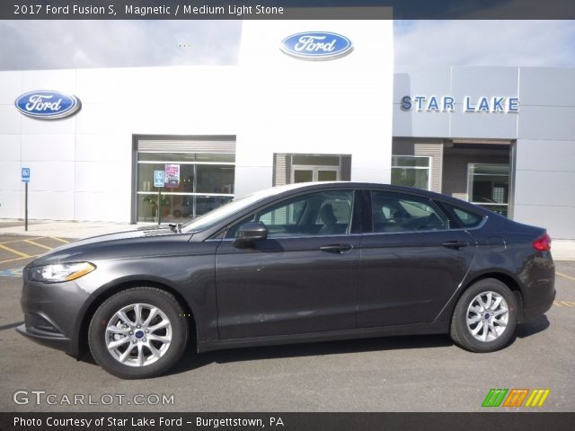 2017 Ford Fusion S in Magnetic