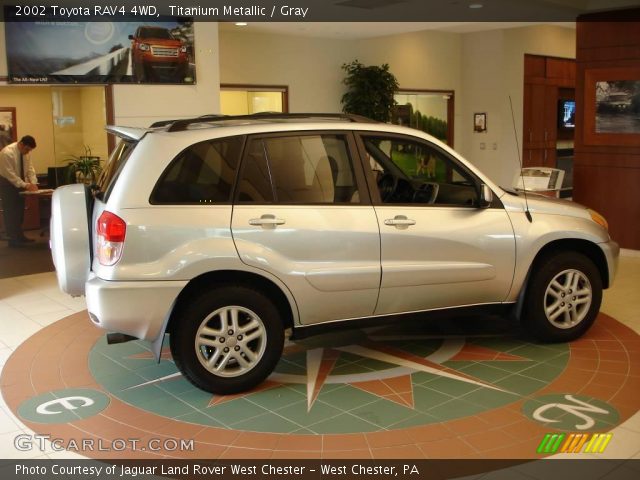 2002 Toyota RAV4 4WD in Titanium Metallic
