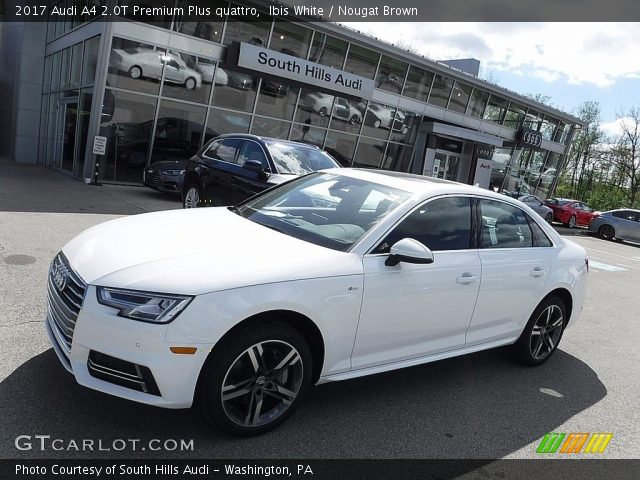 2017 Audi A4 2.0T Premium Plus quattro in Ibis White