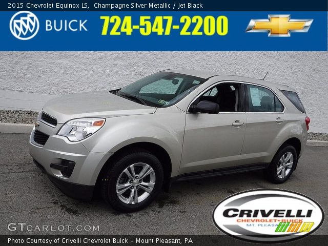 2015 Chevrolet Equinox LS in Champagne Silver Metallic
