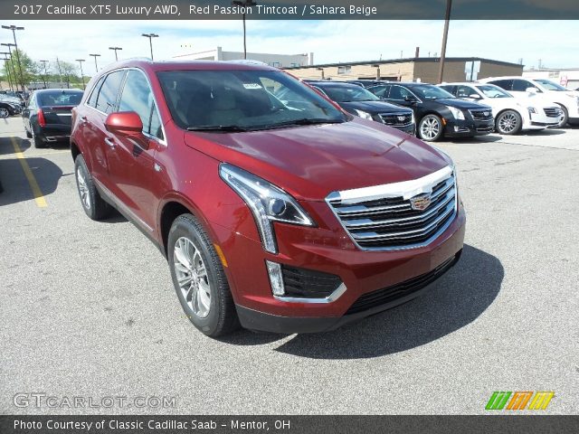 2017 Cadillac XT5 Luxury AWD in Red Passion Tintcoat