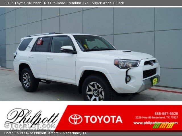 2017 Toyota 4Runner TRD Off-Road Premium 4x4 in Super White
