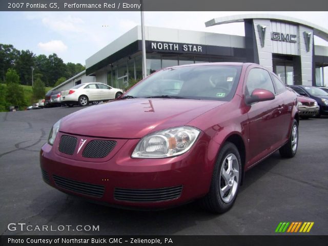 2007 Pontiac G5  in Performance Red