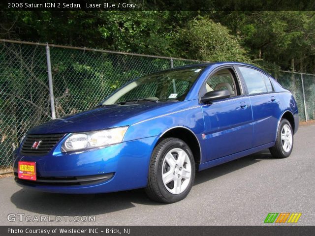 2006 Saturn ION 2 Sedan in Laser Blue