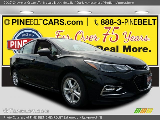 2017 Chevrolet Cruze LT in Mosaic Black Metallic