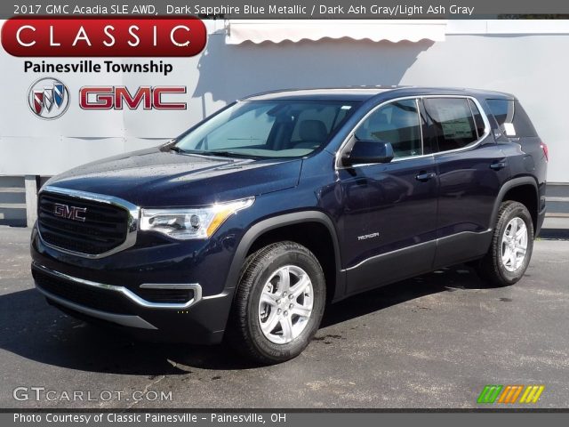 2017 GMC Acadia SLE AWD in Dark Sapphire Blue Metallic
