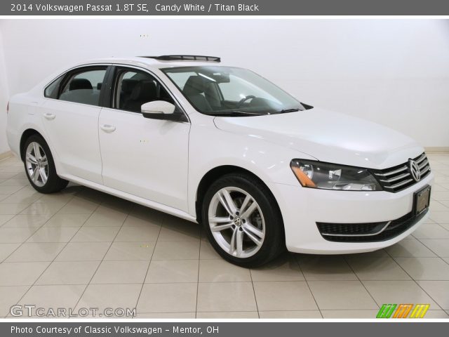 2014 Volkswagen Passat 1.8T SE in Candy White