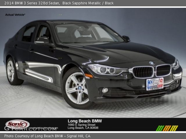 2014 BMW 3 Series 328d Sedan in Black Sapphire Metallic