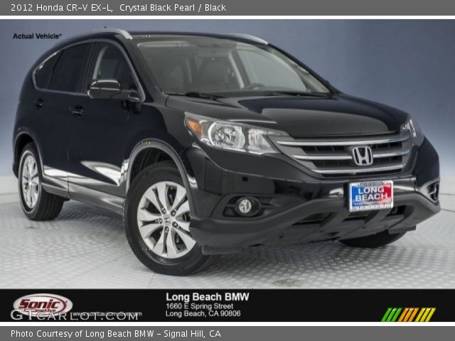 2012 Honda CR-V EX-L in Crystal Black Pearl