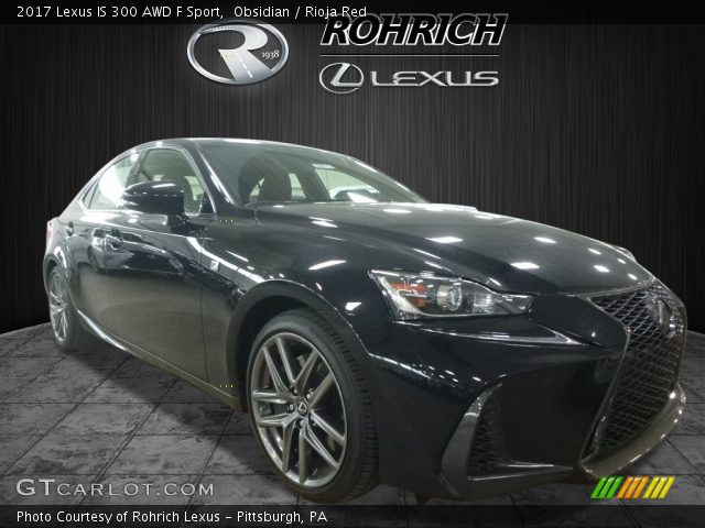 2017 Lexus IS 300 AWD F Sport in Obsidian