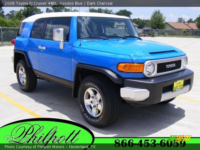 2008 Toyota FJ Cruiser 4WD in Voodoo Blue