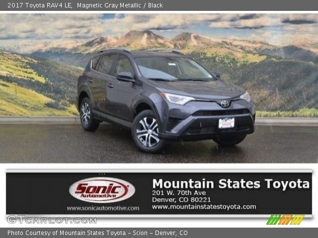 2017 Toyota RAV4 LE in Magnetic Gray Metallic