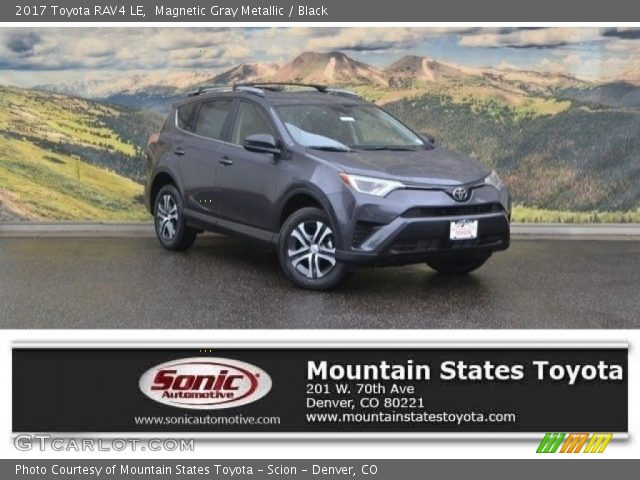 2017 Toyota RAV4 LE in Magnetic Gray Metallic