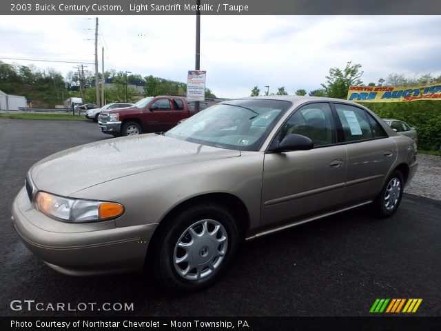 2003 Buick Century Custom in Light Sandrift Metallic