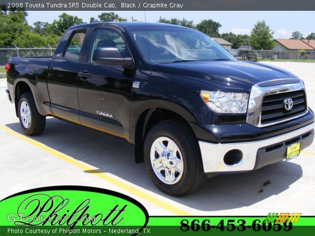 2008 Toyota Tundra SR5 Double Cab in Black