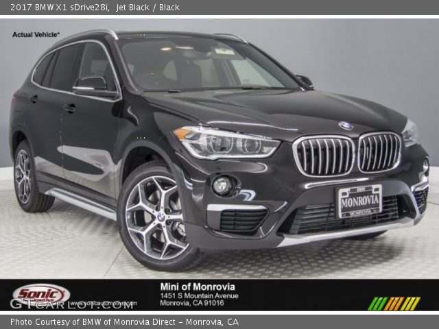 2017 BMW X1 sDrive28i in Jet Black