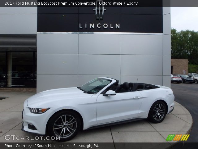 2017 Ford Mustang EcoBoost Premium Convertible in Oxford White