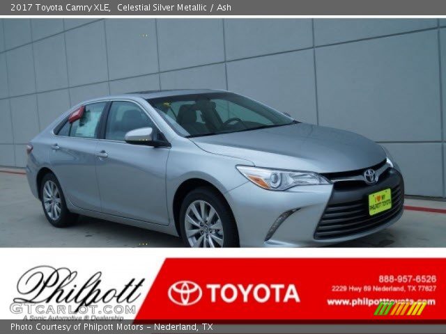 2017 Toyota Camry XLE in Celestial Silver Metallic