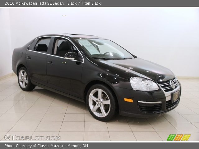 2010 Volkswagen Jetta SE Sedan in Black