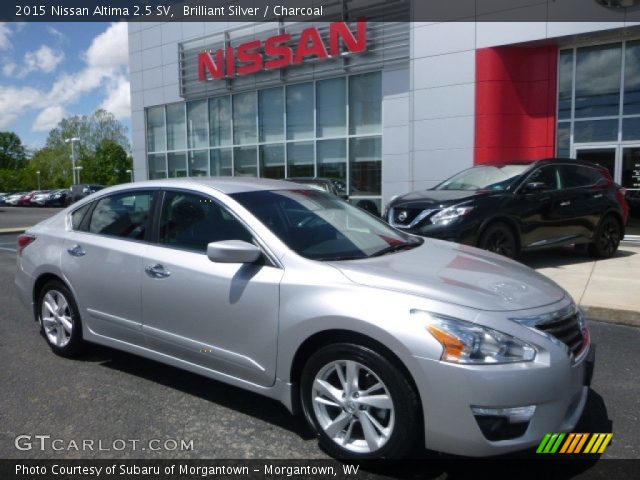 2015 Nissan Altima 2.5 SV in Brilliant Silver