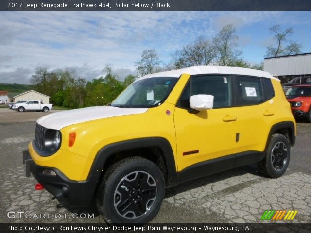 2017 Jeep Renegade Trailhawk 4x4 in Solar Yellow