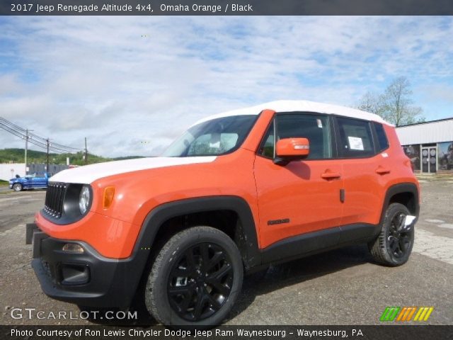 2017 Jeep Renegade Altitude 4x4 in Omaha Orange