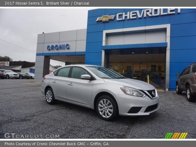 2017 Nissan Sentra S in Brilliant Silver