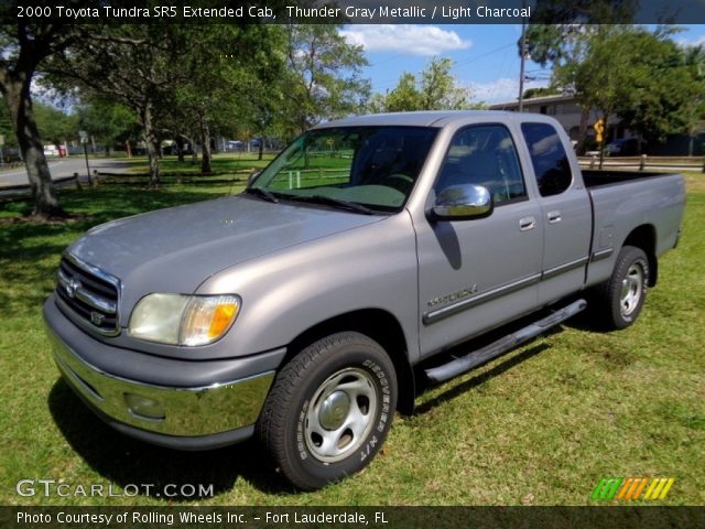 2000 Toyota Tundra SR5 Extended Cab in Thunder Gray Metallic
