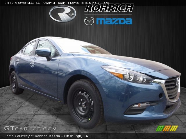 2017 Mazda MAZDA3 Sport 4 Door in Eternal Blue Mica
