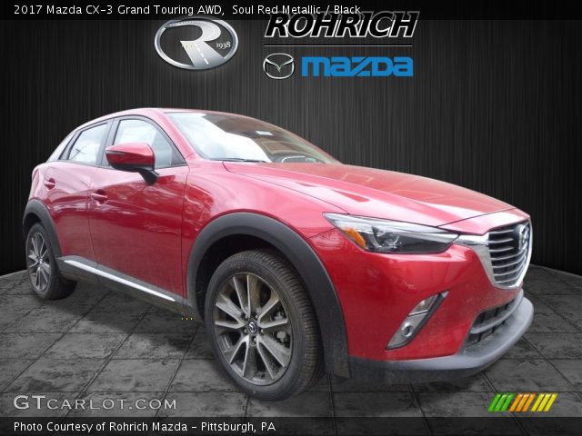 2017 Mazda CX-3 Grand Touring AWD in Soul Red Metallic