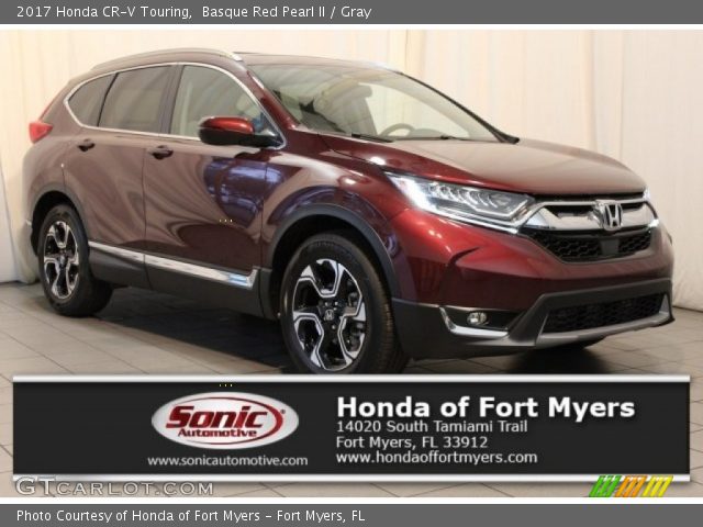2017 Honda CR-V Touring in Basque Red Pearl II